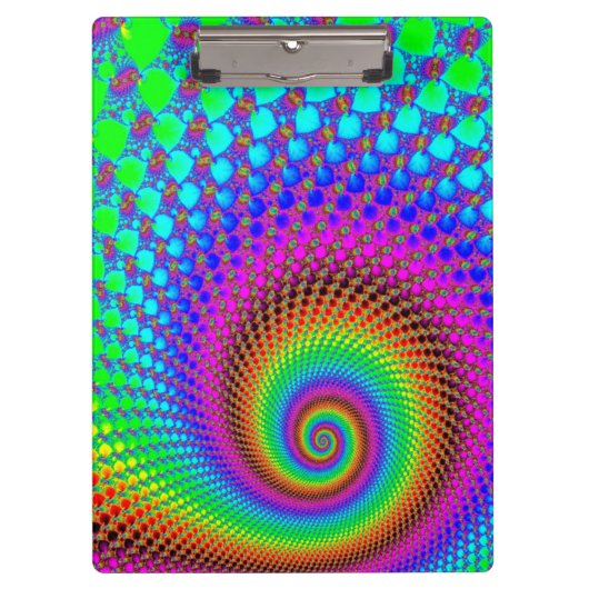 抽象芸術緩和曲線フラクタル クリップボード (正面)