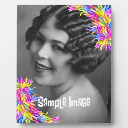 抽象芸術縁どアートプラーク フォトプラーク (正面)