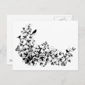 抽象芸術縁ど ポストカード (正面/裏面)