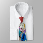 抽象芸術繊維 ネクタイ (タイ)