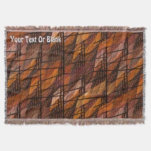 抽象芸術織番号1 スローブランケット (正面)