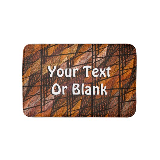 抽象芸術織番号1 バスマット (正面)