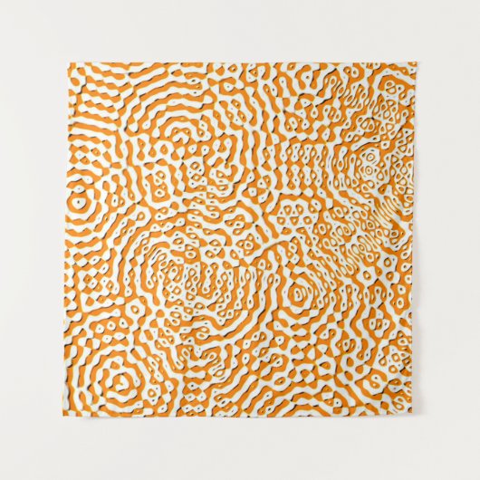 抽象芸術繰り返し無限シームレスなテクスチャwatera タペストリー (正面)