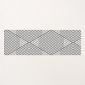 抽象芸術繰り返し行 ヨガマット (正面(横))