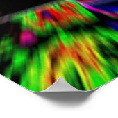 抽象芸術缶 ポスター (角)