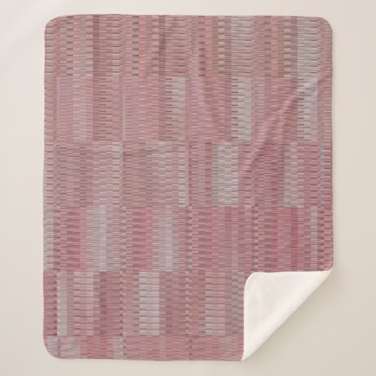 抽象芸術美しいヴィンテージエレガント形 シェルパブランケット (正面)