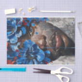 抽象芸術美しい3 薄葉紙 (クラフト)