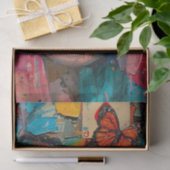 抽象芸術美しい4 薄葉紙 (ギフト)