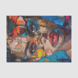 抽象芸術美しい6 薄葉紙