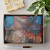 抽象芸術美しい6 薄葉紙 (ギフト)