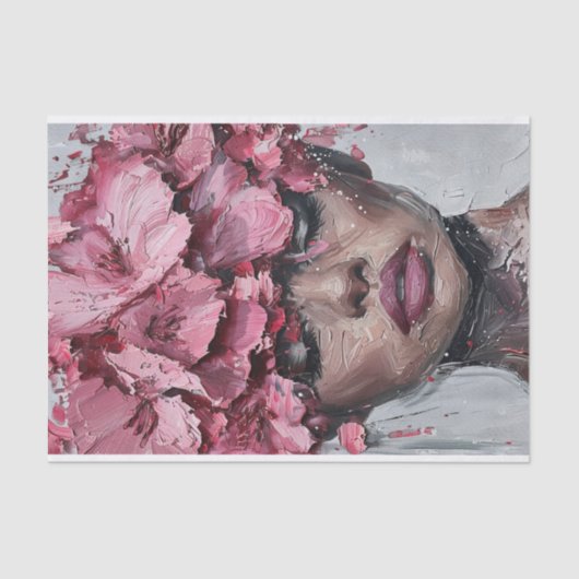 抽象芸術美しい9 薄葉紙 (正面)