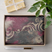 抽象芸術美術大学の動揺して花模様 薄葉紙 (ギフト)