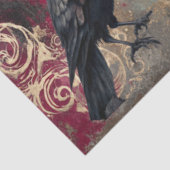 抽象芸術美術大学の動揺して花模様 薄葉紙 (詳細)