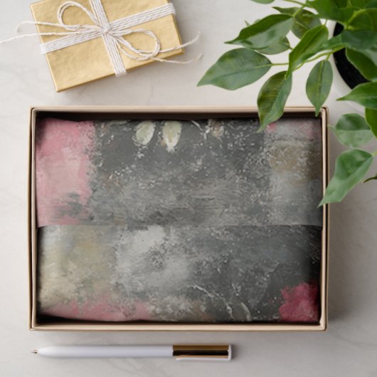 抽象芸術美術大学の動揺して花模様 薄葉紙 (ギフト)