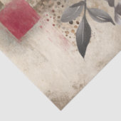 抽象芸術美術大学の動揺して花模様 薄葉紙 (詳細)