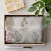 抽象芸術美術大学の素朴花模様 薄葉紙 (ギフト)