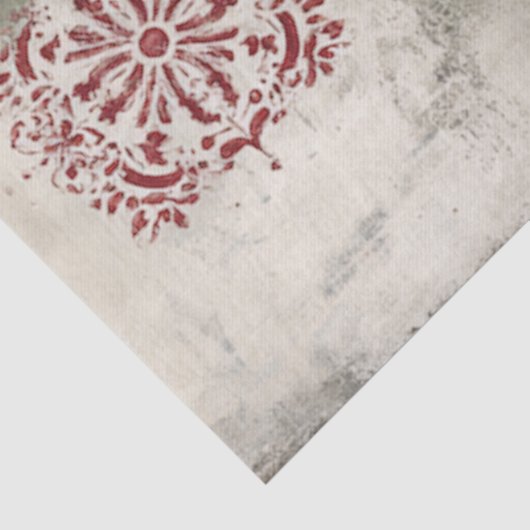 抽象芸術美術大学の素朴花模様 薄葉紙 (詳細)