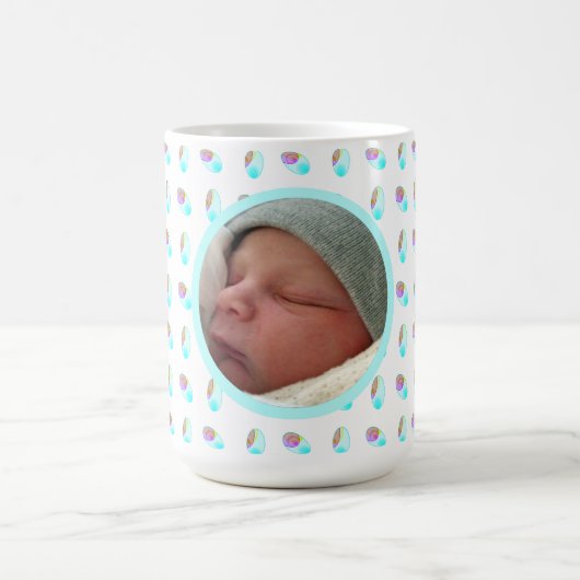 抽象芸術羽 コーヒーマグカップ (中央)