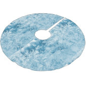 抽象芸術羽 ブラッシュドポリエステルツリースカート (アングル)