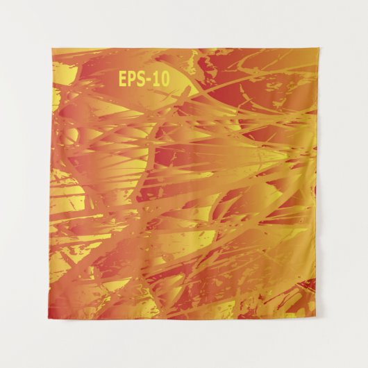 抽象芸術背景クリエイティブヴィンテージの背景 タペストリー (正面)