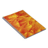 抽象芸術背景クリエイティブヴィンテージの背景 ノートブック (右側)