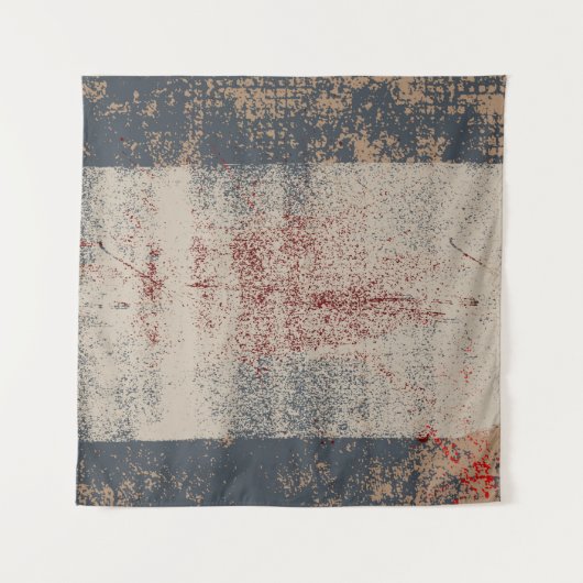 抽象芸術背景グランジヴィンテージテクスチャ タペストリー (正面)