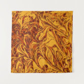 抽象芸術背景グランジヴィンテージテクスチャ タペストリー (正面(横))