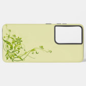 抽象芸術背景デザイン SAMSUNG GALAXYケース (裏面横)