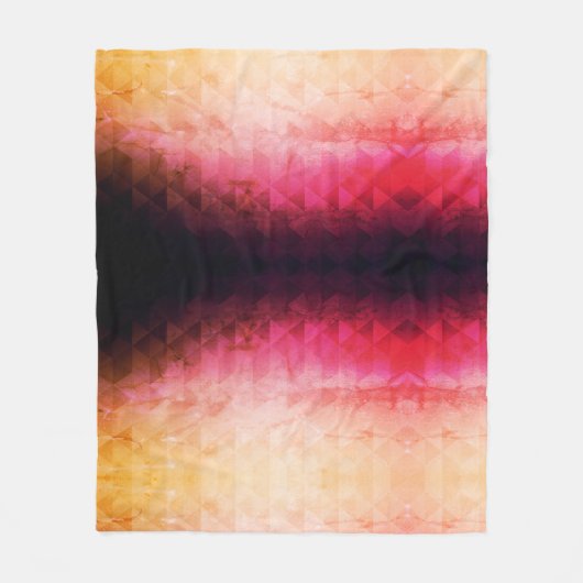 抽象芸術背景パーソナライズされたフリースブランケット フリースブランケット (正面)