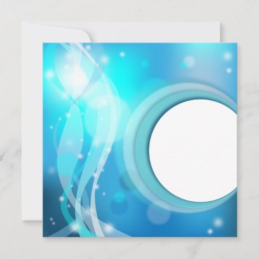 抽象芸術背景招待状 招待状 (正面)