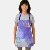 抽象芸術背景色 エプロン (インサイチュ)