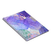 抽象芸術背景色 ノートブック (右側)