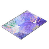 抽象芸術背景色 ノートブック (左側)