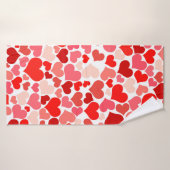 抽象芸術背景装飾 バスタオル (バスタオル)