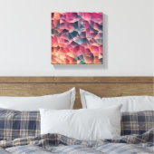 抽象芸術背景 キャンバスプリント (インサイチュ (寝室))