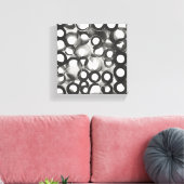 抽象芸術背景 キャンバスプリント (インサイチュ (リビング))