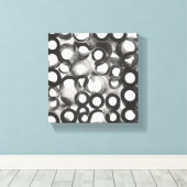 抽象芸術背景 キャンバスプリント (インサイチュ (ウッドフロア))