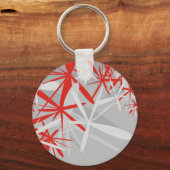 抽象芸術背景 キーホルダー (正面)