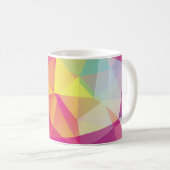 抽象芸術背景，ヒップスター，色，ファンク,o コーヒーマグカップ (正面右)