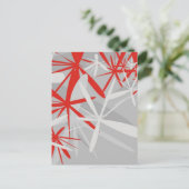 抽象芸術背景 ポストカード (スタンド正面)