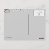 抽象芸術背景 ポストカード (裏面)