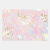 抽象芸術背景 ラッピングペーパーシート (正面)