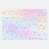 抽象芸術背景 ラッピングペーパーシート (正面3)