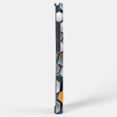 抽象芸術背景（六角形） SAMSUNG GALAXYケース (右側面)