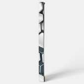 抽象芸術背景（六角形） SAMSUNG GALAXYケース (左側面)