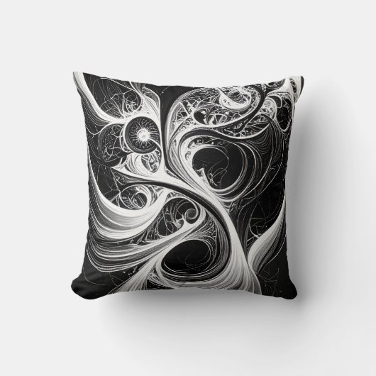 抽象芸術脳旋回装飾用クッション クッション (正面)