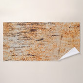 抽象芸術腐食カラフル錆びの金属背景 バスタオル (バスタオル)