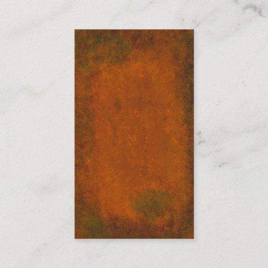 抽象芸術腐食金属抽象芸術組織 名刺 (正面)