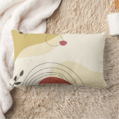 抽象芸術腰枕 ランバークッション (ブランケット)