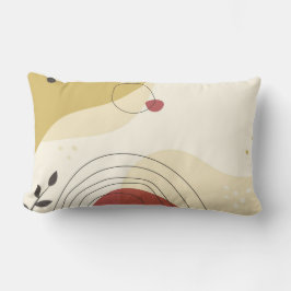 抽象芸術腰枕 ランバークッション